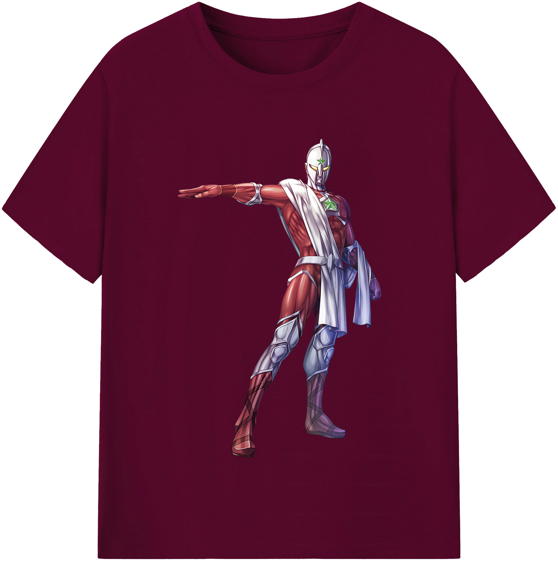 （画像用） ウルトラマン Ultraman レディースカジュアルプリントTシャツ（綿100％）